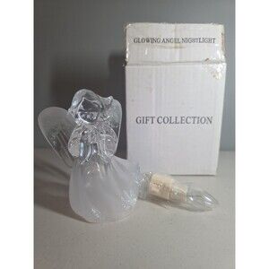 Vtg Midwest Seasons Lights in the Night Angel Night Light NOS NIB 2002 Acrylic